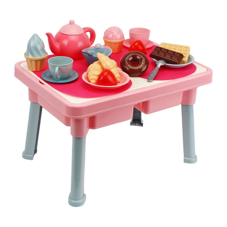 Іграшка Столик з чайним набором ТехноК (Tea table, 26 аксесуарів) 2246 - 1