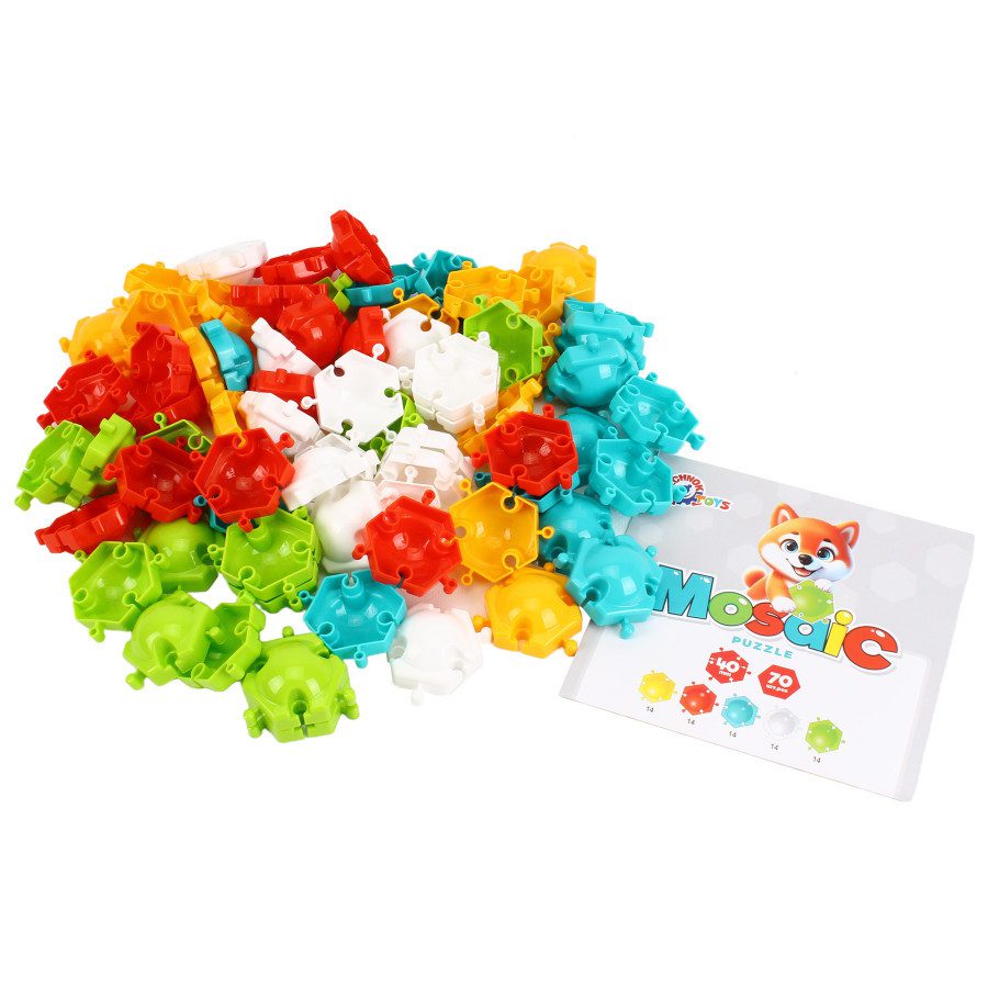 Іграшка Мозаїка-пазли Технок (70 фішок) 1935 - 5