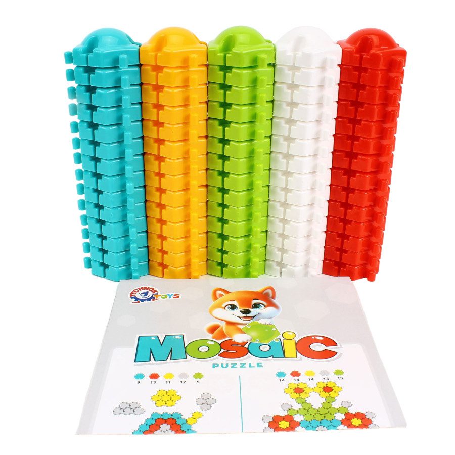 Іграшка Мозаїка-пазли Технок (70 фішок) 1935 - 4