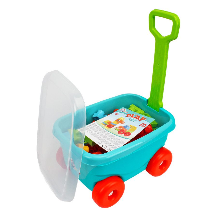 Іграшка Конструктор у візку (50 елем.) ТехноК 1393 - 4