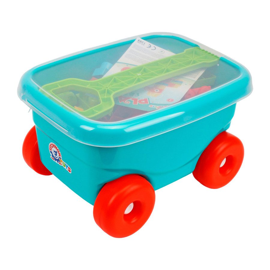 Іграшка Конструктор у візку (50 елем.) ТехноК 1393 - 2