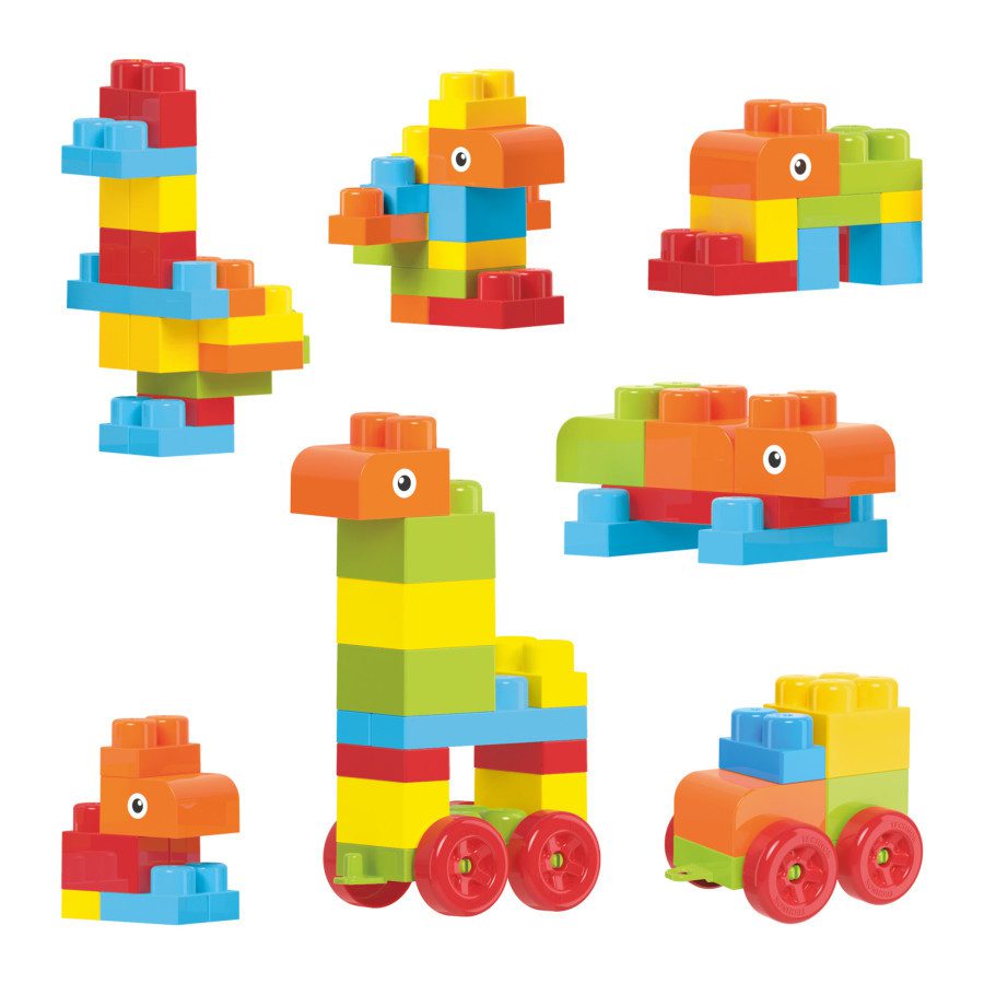 Іграшка Конструктор у візку (50 елем.) ТехноК 1393 - 6