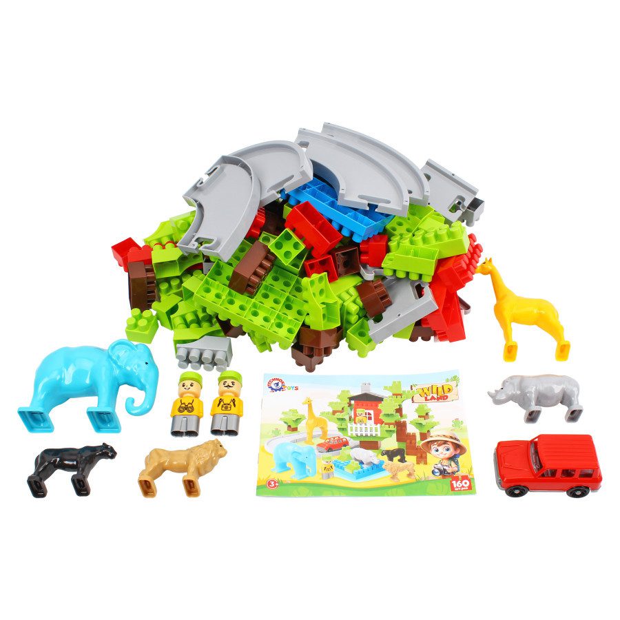 Іграшка конструктор Wild Land (160 елем.) ТехноК 1119 - 3