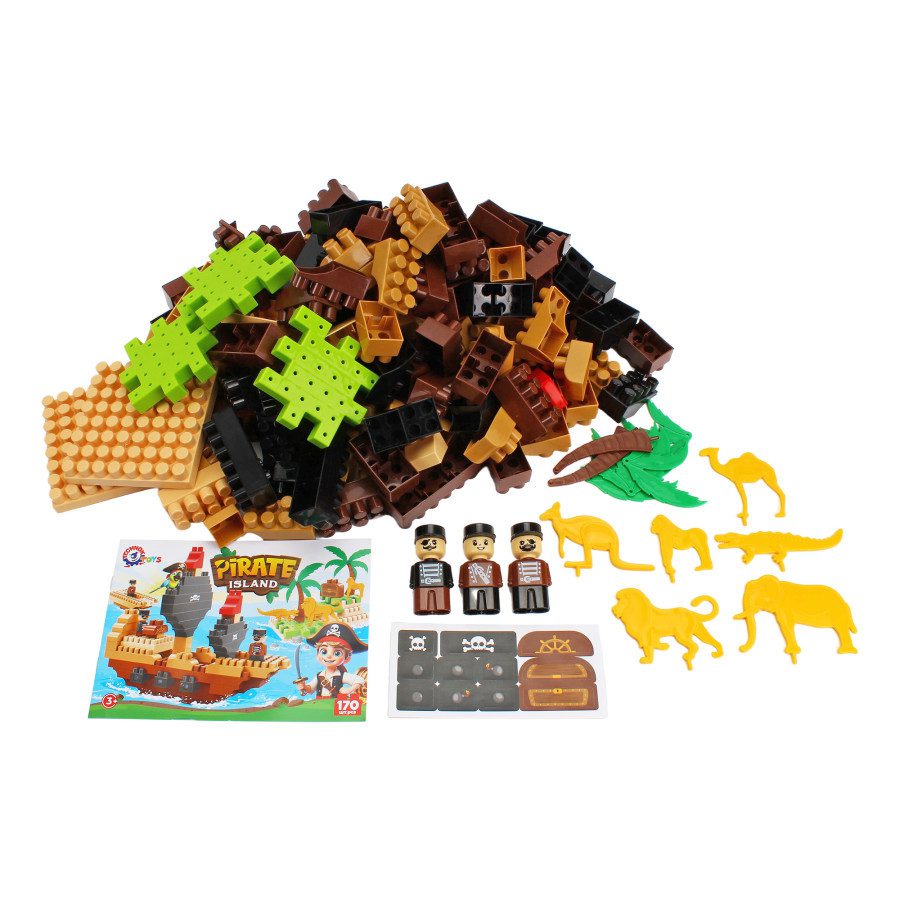 Іграшка конструктор Острів піратів (170 елем.) ТехноК 2642 - 4