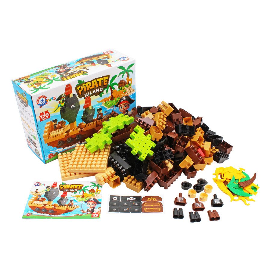 Іграшка конструктор Острів піратів (170 елем.) ТехноК 2642 - 3