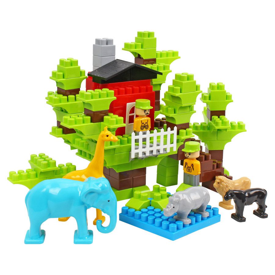 Іграшка дитячий конструктор Wild Land (130 елем.) ТехноК 1089 - 5