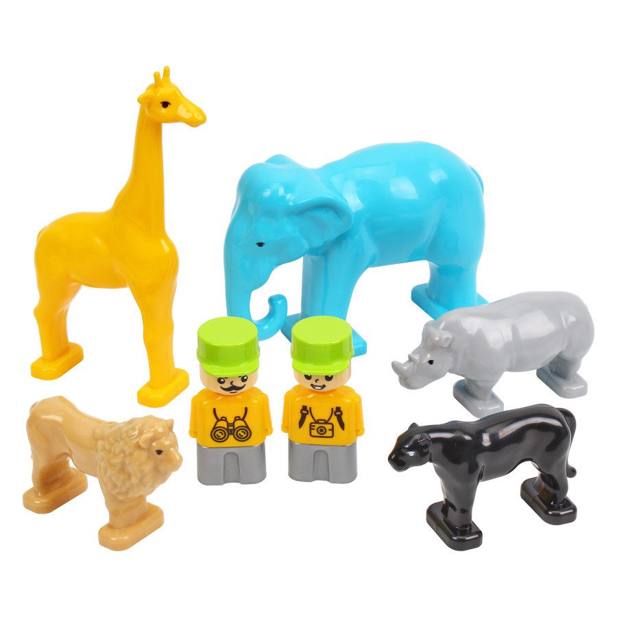 Іграшка дитячий конструктор Wild Land (130 елем.) ТехноК 1089 - 3