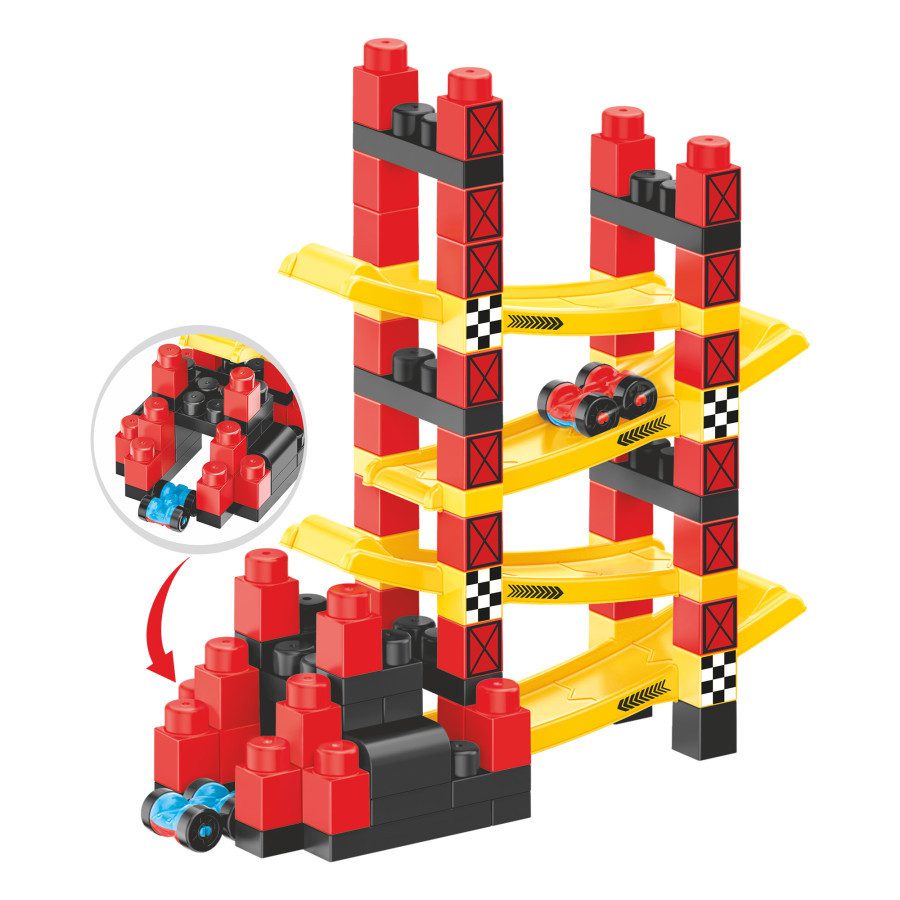 Іграшка дитяча Конструктор Racing ТехноК (трек, 69 дет.) 1959 - 8