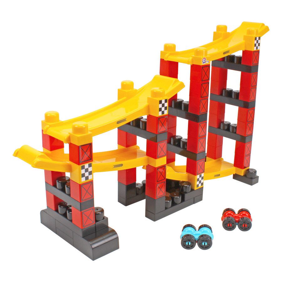 Іграшка дитяча Конструктор Racing ТехноК (трек, 69 дет.) 1959 - 2