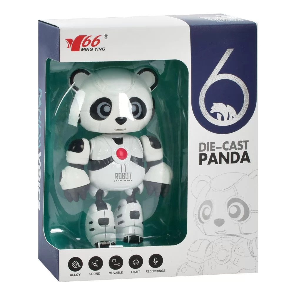 Інтерактивний робот Панда (повторюшка, музика, світло) MY66-Q1206 - 5