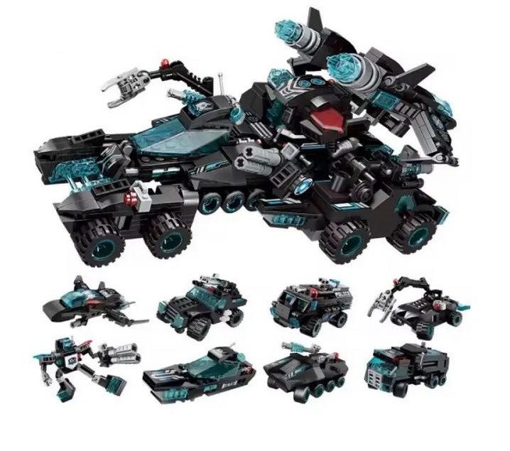 Конструктор блоковий Поліцейський транспорт (73-105 дет.) 1413 - 2