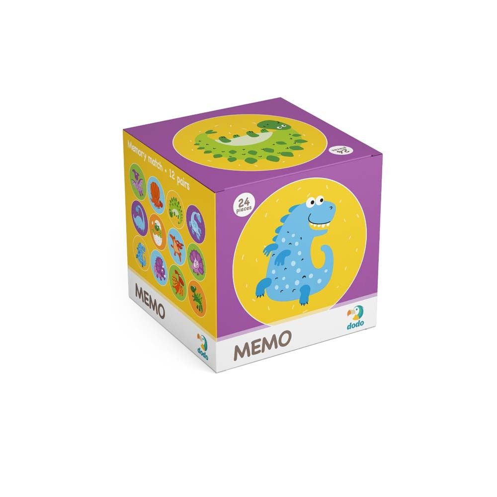 Гра Міні Мемо Динозаври Dodo 300142 - 2