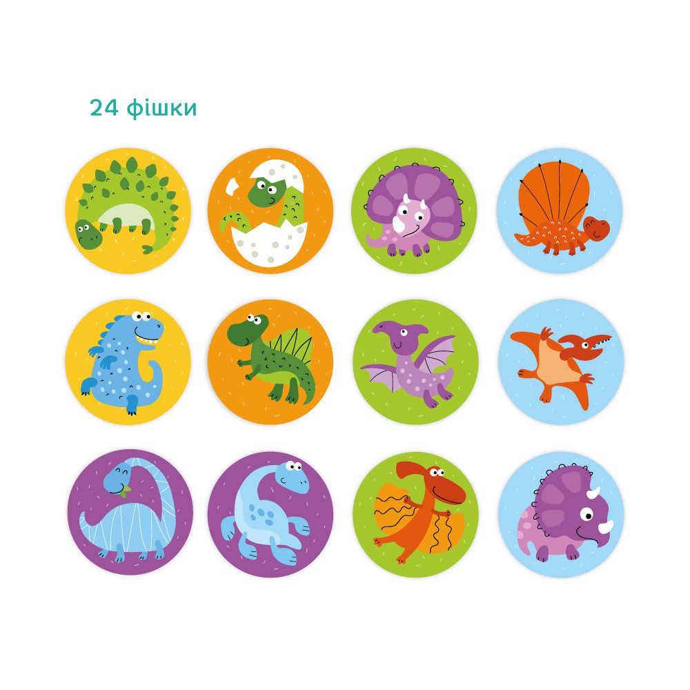 Гра Міні Мемо Динозаври Dodo 300142 - 5