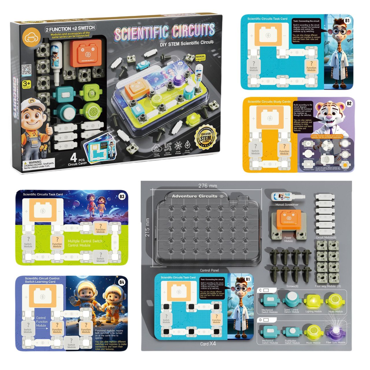 Дитячий електронний конструктор (33 деталі) 77-53 K - 4