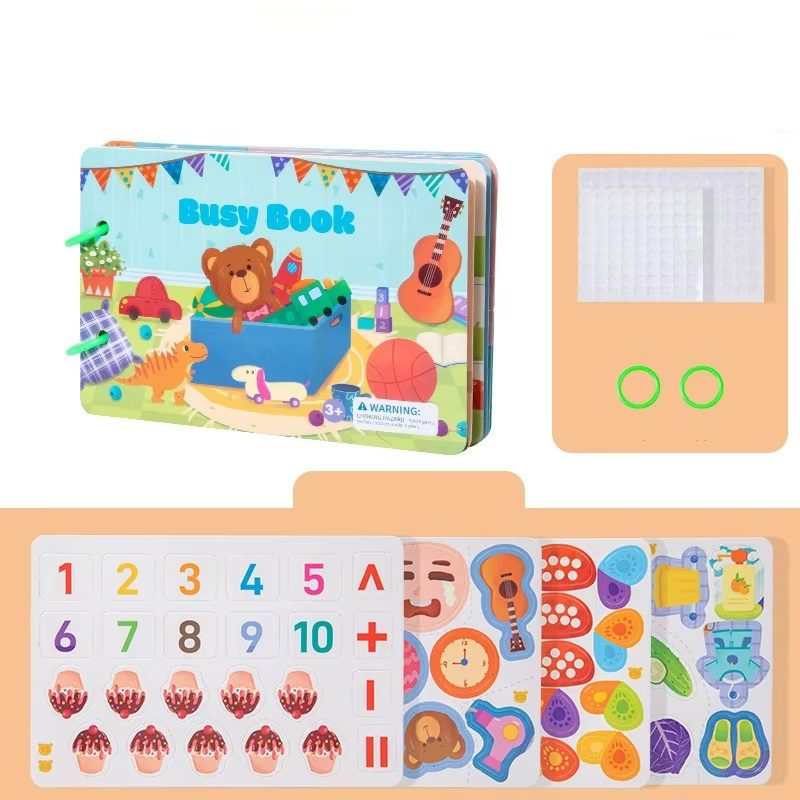 Логічна книжка з картками та наліпками (на липучках) C 73235 - 11