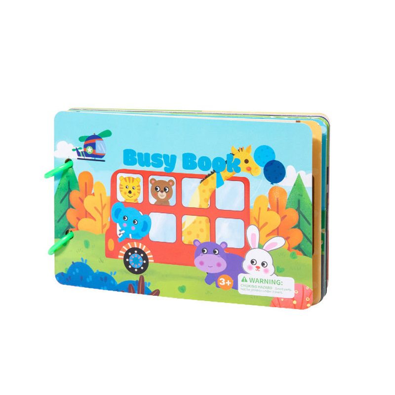 Логічна книжка з картками та наліпками (на липучках) C 73235 - 10