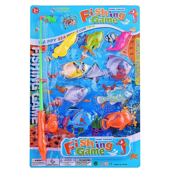 Магнітна рибалка (вудка, 8 рибок) 272-504A - 2