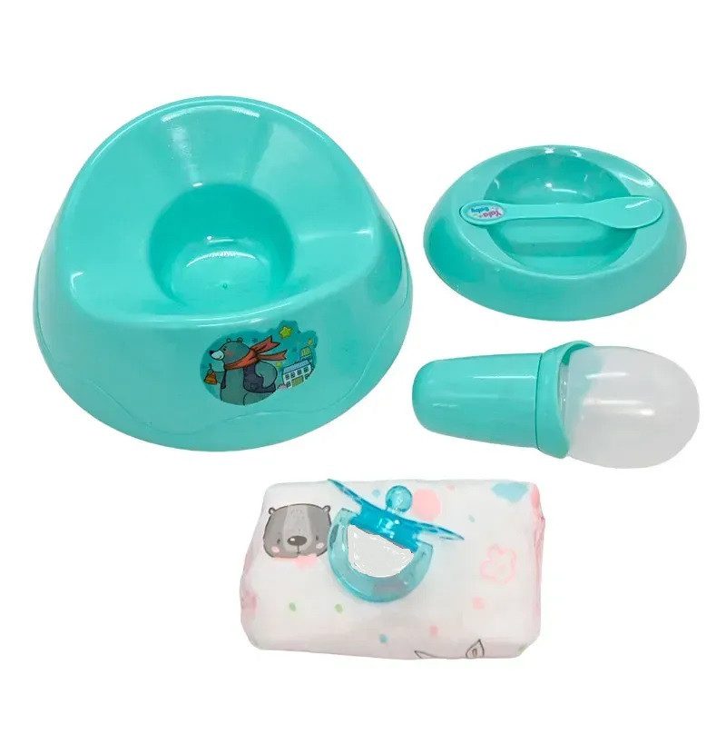 Інтерактивний пупс Yale Baby з пляшечкою та горщиком (45 см) BL242L/BL242K - 8