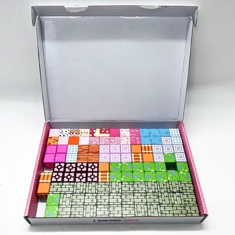 Дитячий магнітний конструктор Блоковий світ (110 деталей) CH 1331 - 2