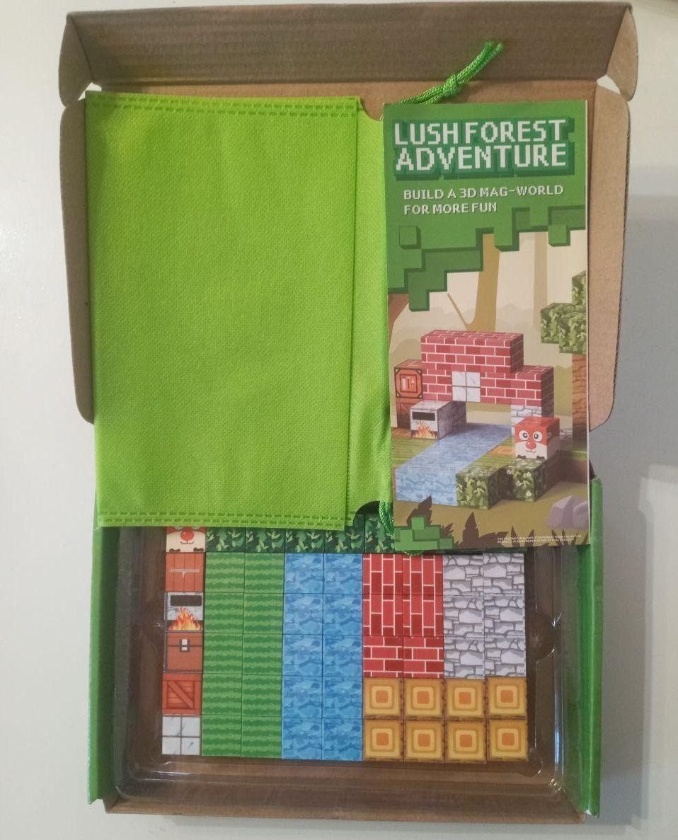 Дитячий магнітний конструктор Блоковий світ (54 елементи) FD 136-45 - 2