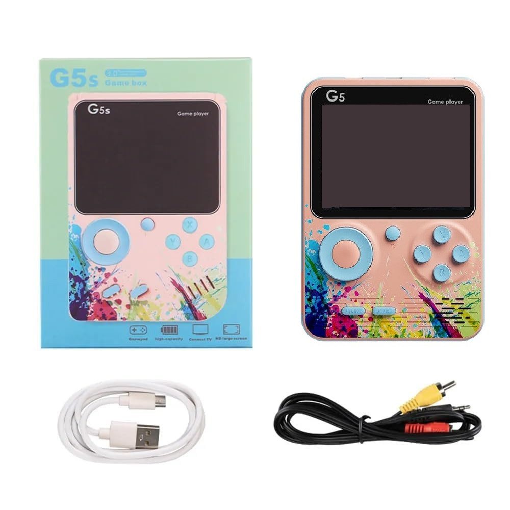 Портативна ігрова консоль із 500 вбудованими іграми (підключення до ТВ) TD2023154 - 5