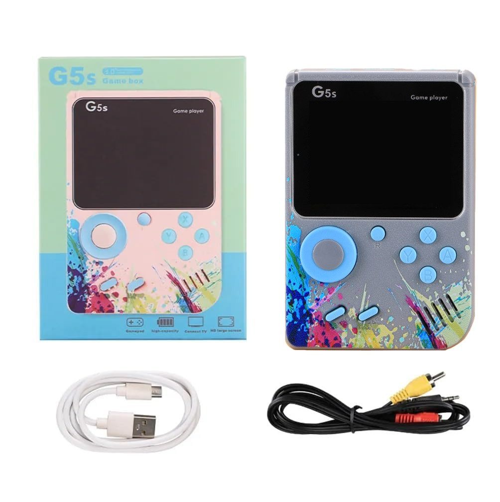 Портативна ігрова консоль із 500 вбудованими іграми (підключення до ТВ) TD2023154 - 6