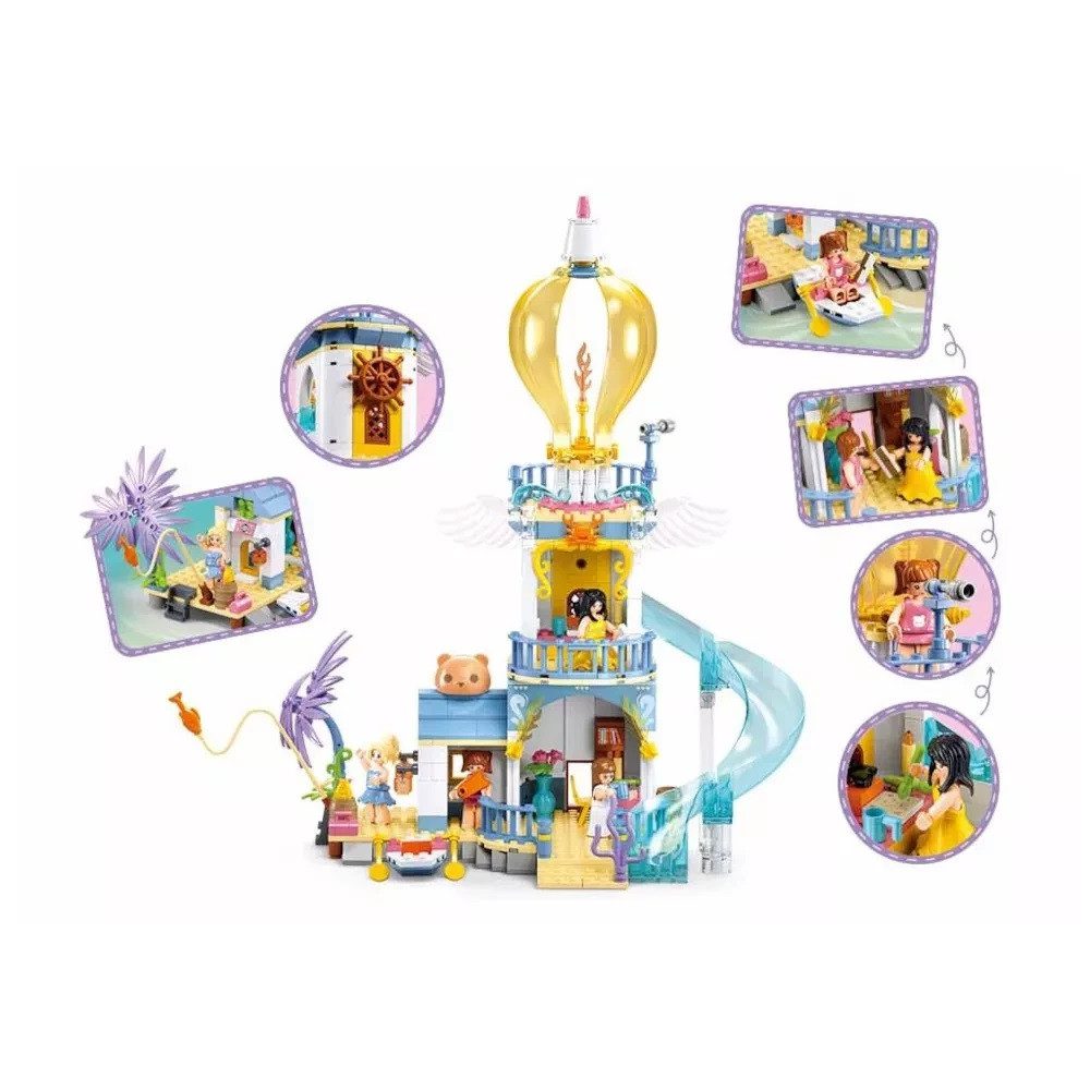 Конструктор Замок із гіркою Girls Dream (404 деталі) M38-B1174 - 3