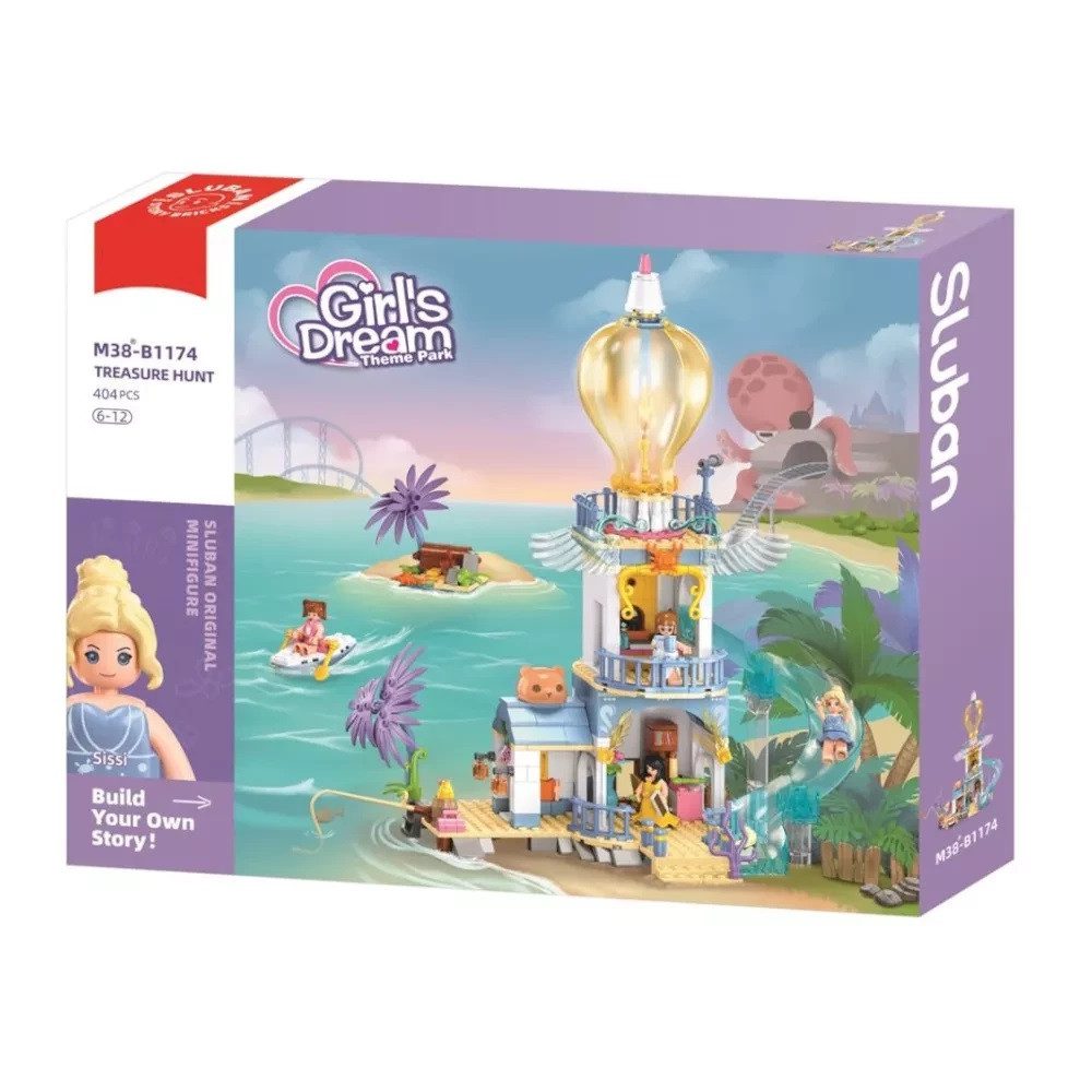 Конструктор Замок із гіркою Girls Dream (404 деталі) M38-B1174 - 2