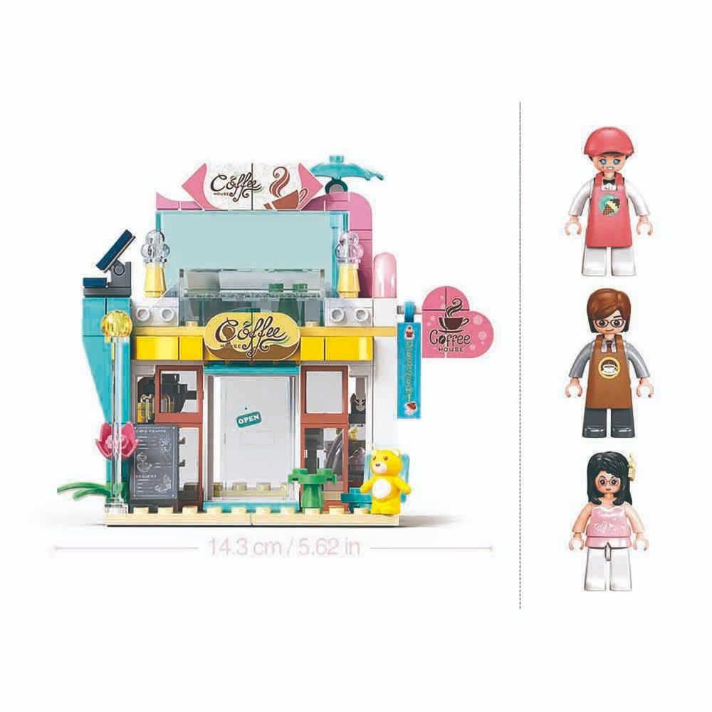 Конструктор Кафе Metropolis Рожева серія (242 деталі) M38-B1266 - 5