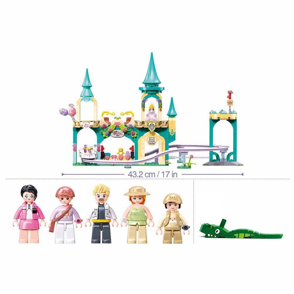 Конструктор Парк розваг Metropolis Рожева серія (448 деталей) M38-B1285 - 5