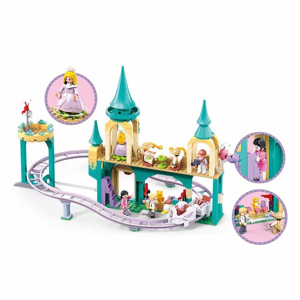 Конструктор Парк розваг Metropolis Рожева серія (448 деталей) M38-B1285 - 4