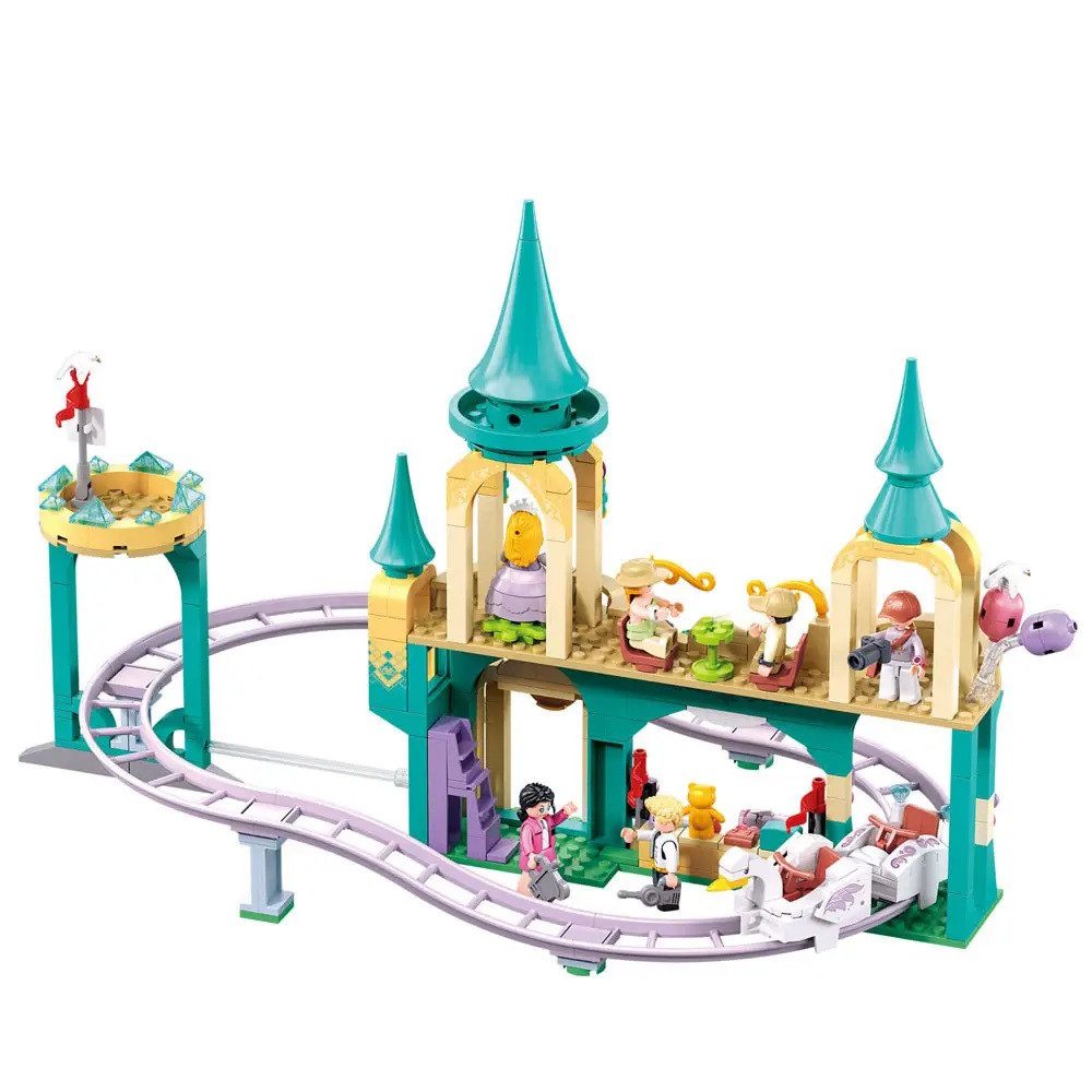 Конструктор Парк розваг Metropolis Рожева серія (448 деталей) M38-B1285 - 3