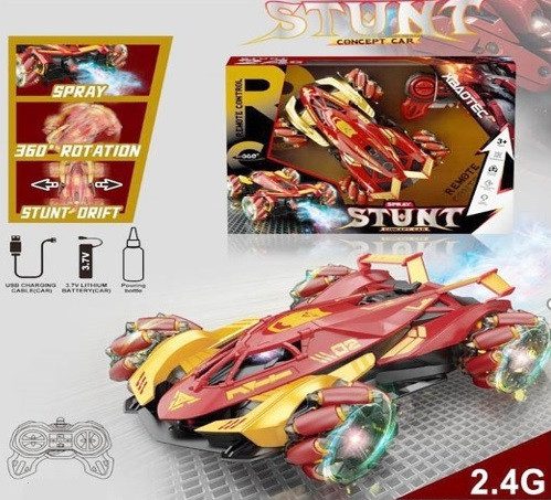 Легкова машина всюдихід на радіоуправлінні (пульт, дрифт, пар/дим) XB1296 - 3