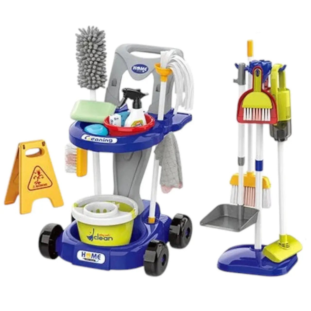 Візок для прибирання (набір з пилососом, відром та аксесуарами) 667-66 - 3