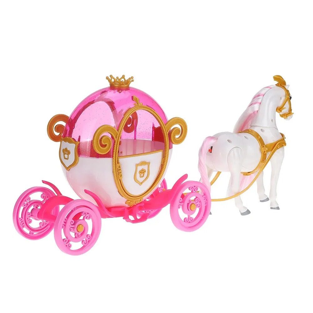 Іграшкова карета з конем та лялькою (15,5 см) 121A - 4