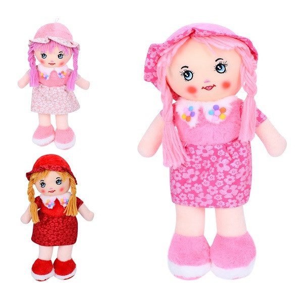 Лялька м'яконабивна на петельці (38 см) FG240408152A-1 - 1