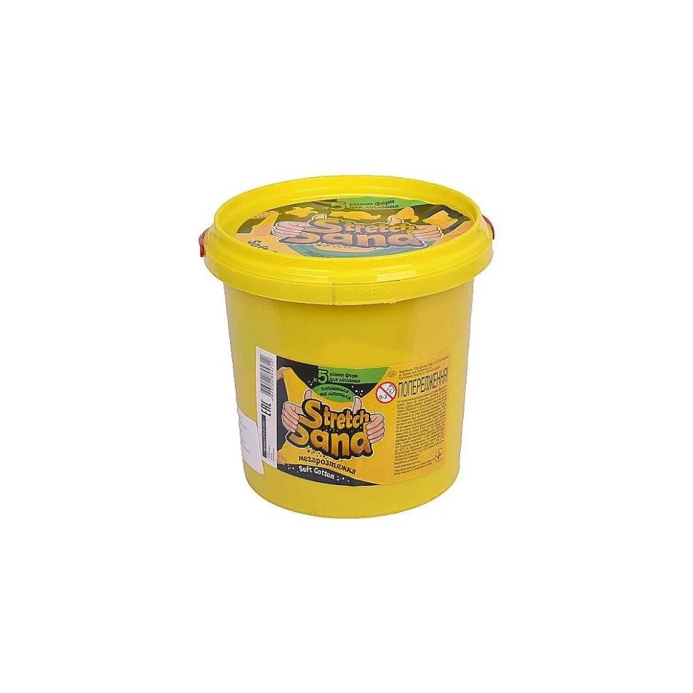 Креативна творчість Stretch Sand Danko Toys (кінетичний пісок в банці, 700 г) STS-01-01U - 5