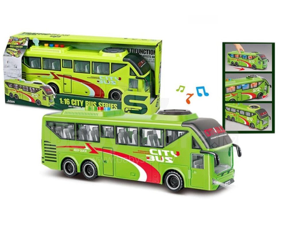 Іграшка музичний міський автобус (1:16, на батарейках) JS 162 - 1