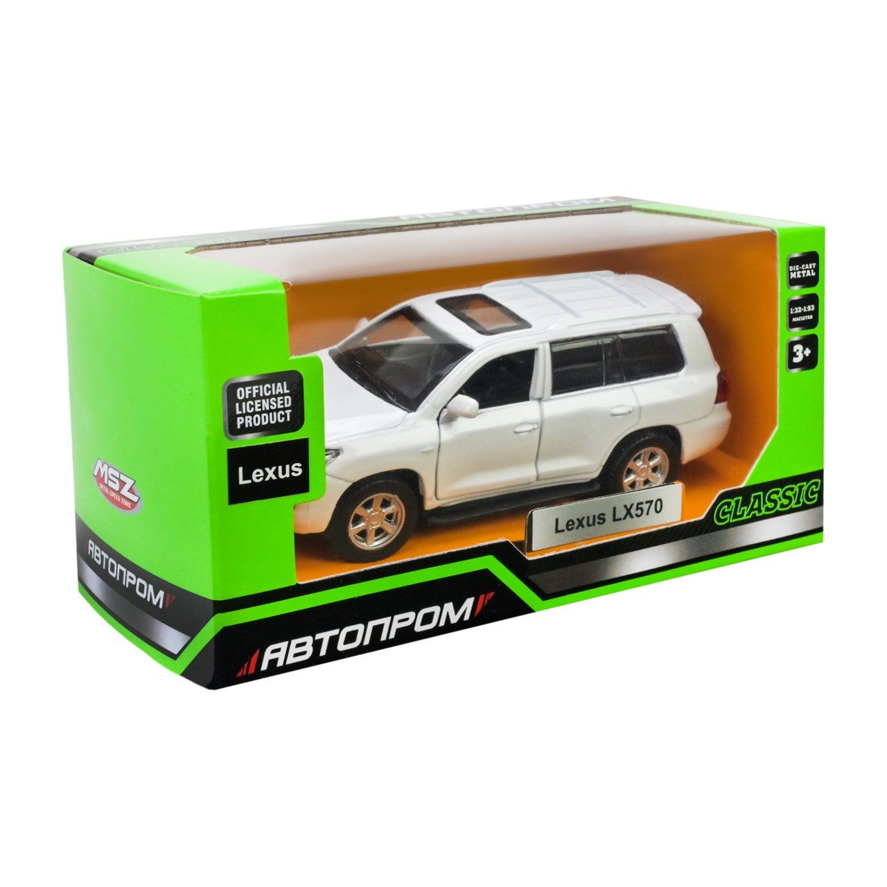 Машинка металева АВТОПРОМ LEXUS LX570 (відкрив. двері) 4304 - 9