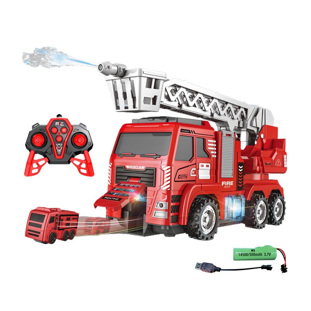 Пожежна машина на радіокеруванні (з катапультою, бризкає водою) GC169-B20 - 6