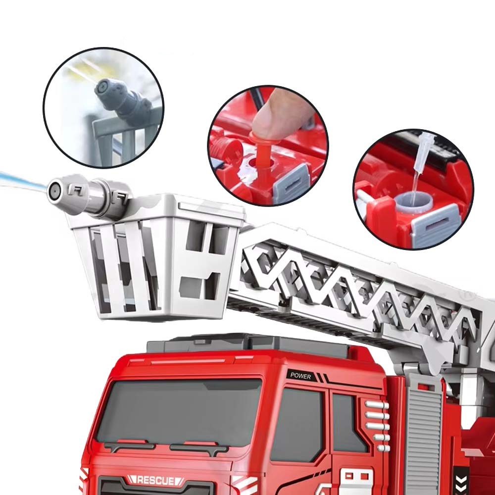 Пожежна машина на радіокеруванні (з катапультою, бризкає водою) GC169-B20 - 3