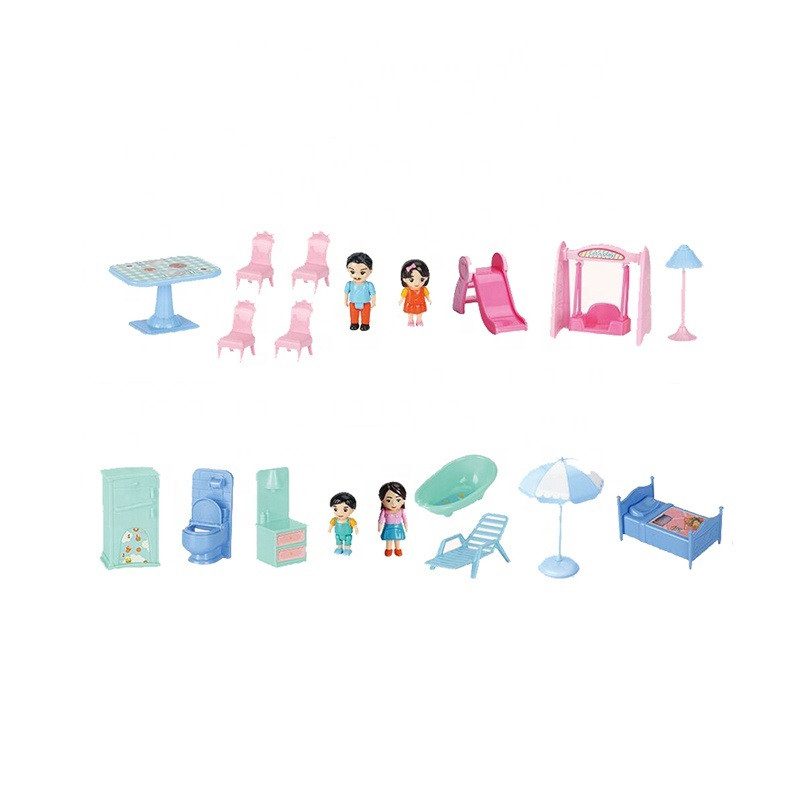 Ляльковий будинок з ляльками, меблями та аксесуарами KB99-52 - 3