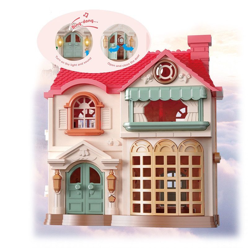 Ляльковий будинок з ляльками, меблями та аксесуарами KB99-52 - 7