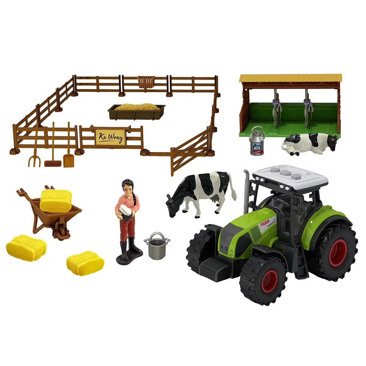 Іграшковий набір Ферма (трактор, тварини) 550-8K - 3