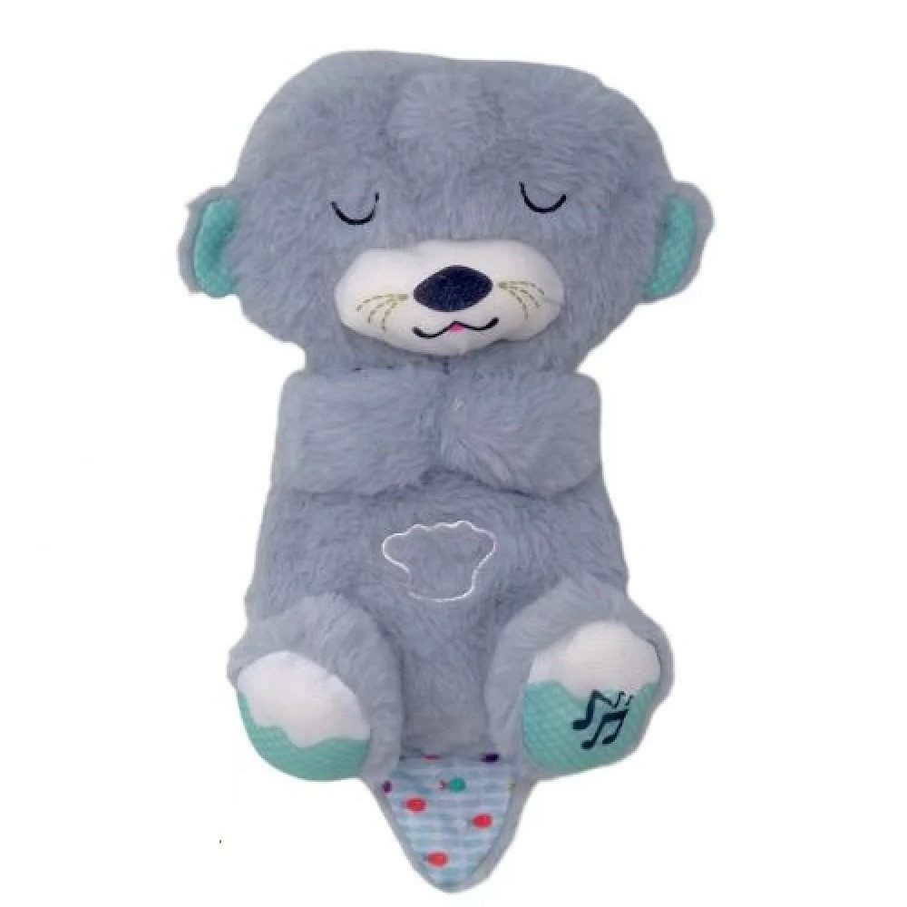 М'яка іграшка нічник із функцією дихання Видра (світло, музика) 853-1 - 7