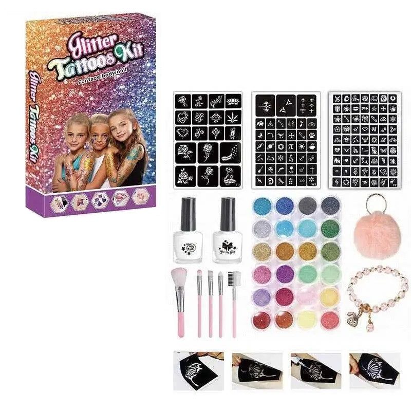 Дитячий набір косметики з тату та аксесуарами 764-20 - 3