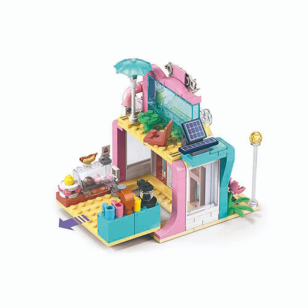 Конструктор Кафе Metropolis Рожева серія (242 деталі) M38-B1266 - 3