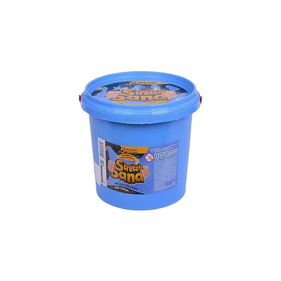 Креативна творчість Stretch Sand Danko Toys (кінетичний пісок в банці, 700 г) STS-01-01U - 6
