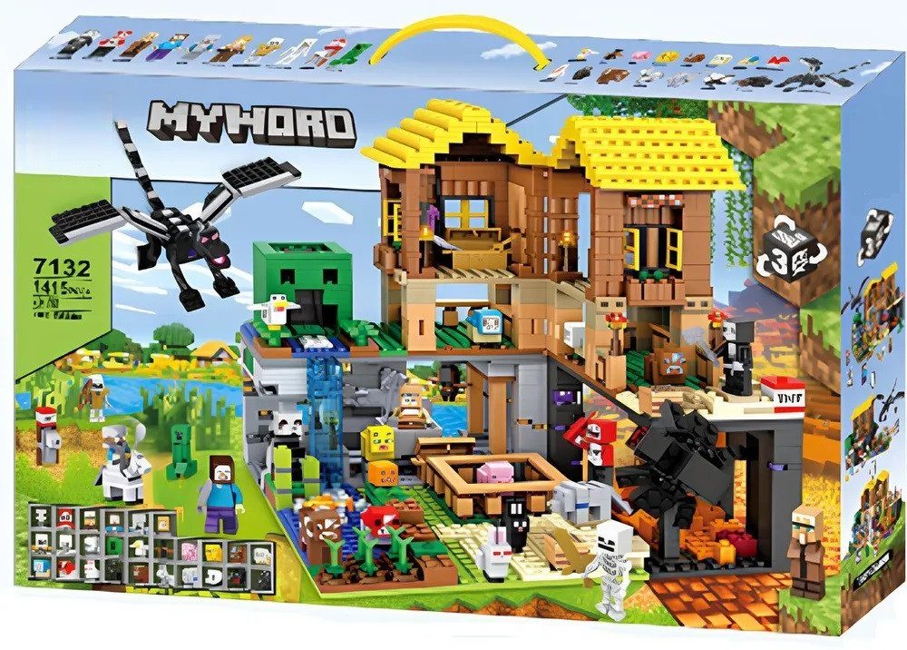 Конструктор MyWorld Селище (1415 дет.) 7132 - 5