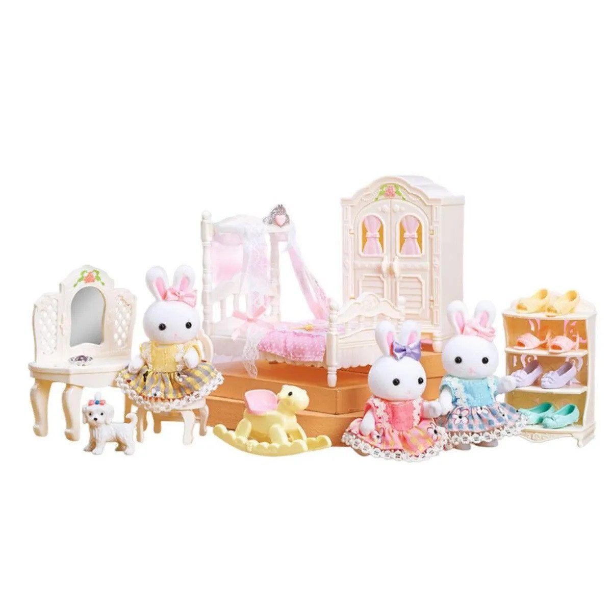 Ігровий набір меблів з флоксовими тваринами Спальня 6717 - 5